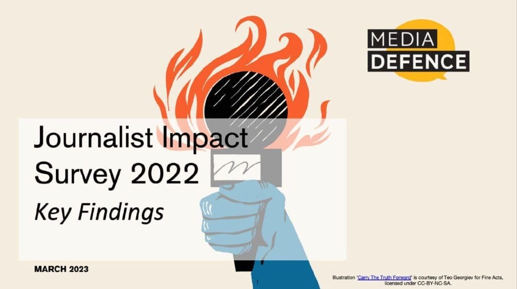 Our Journalist Impact Survey 2022